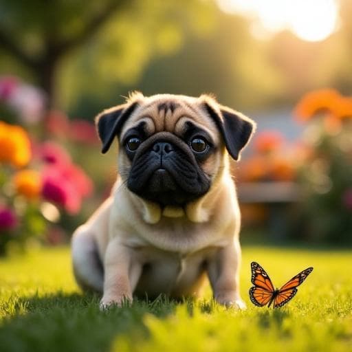 Dog named Mopsie