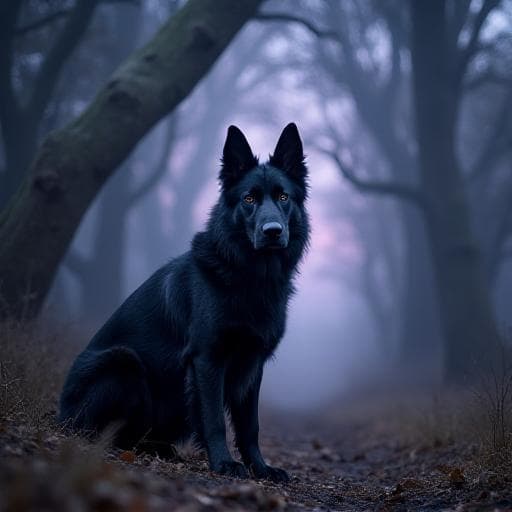 Dog named Morgana