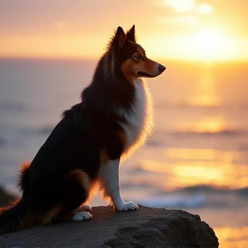 Dog named Morgane