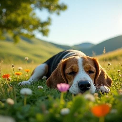 Dog named Morri