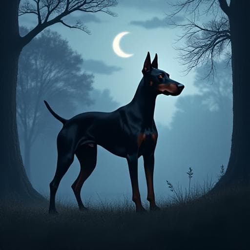 Dog named Morrigan
