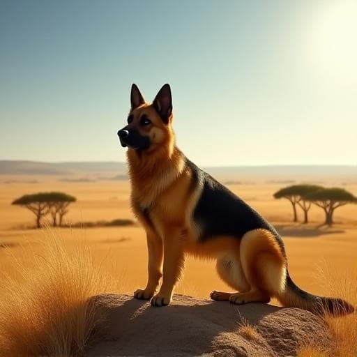 Dog named Mufasa