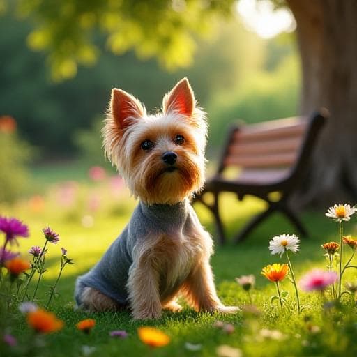 Dog named Mushka