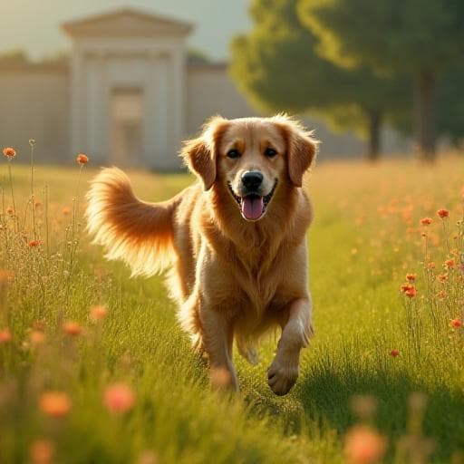 Dog named Myron