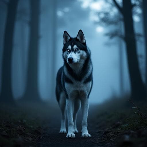 Dog named Myst