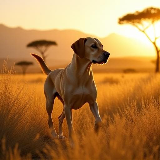 Dog named Nala
