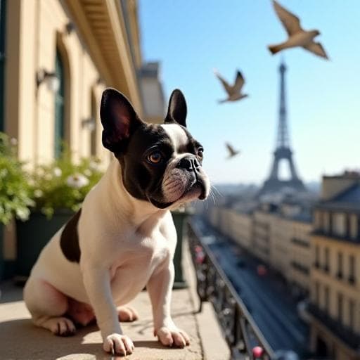 Dog named Nanou