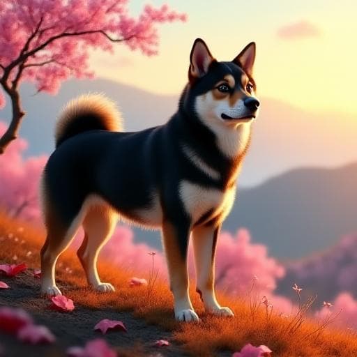 Dog named Naoki