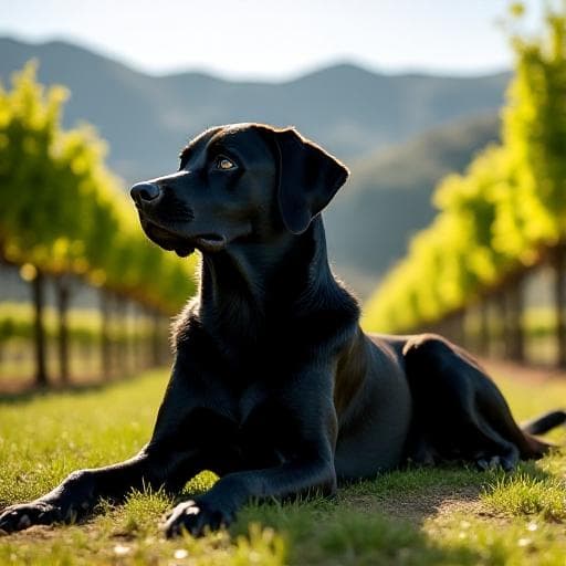 Dog named Napa