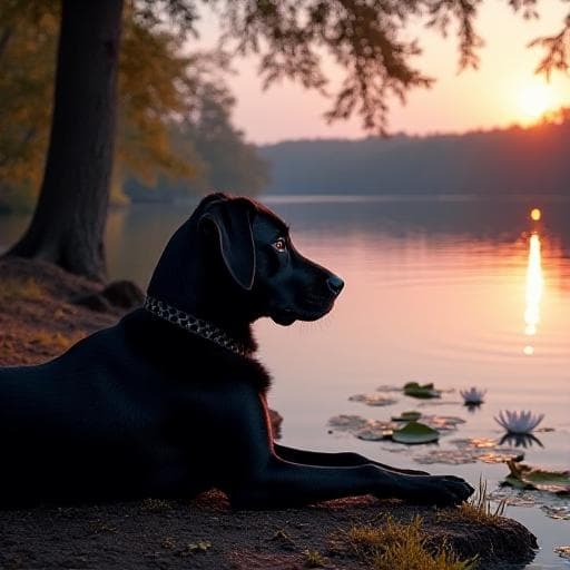 Dog named Naveen