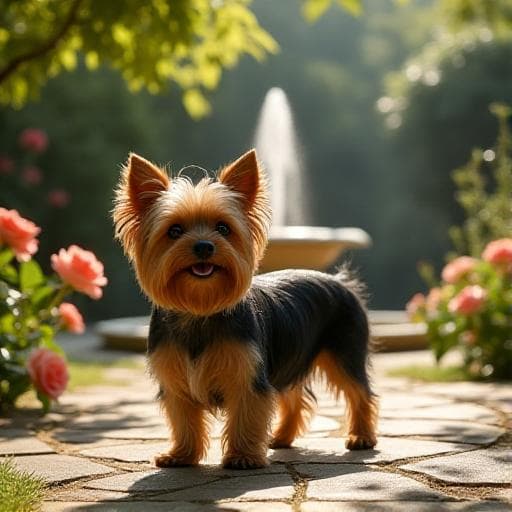 Dog named Ninon