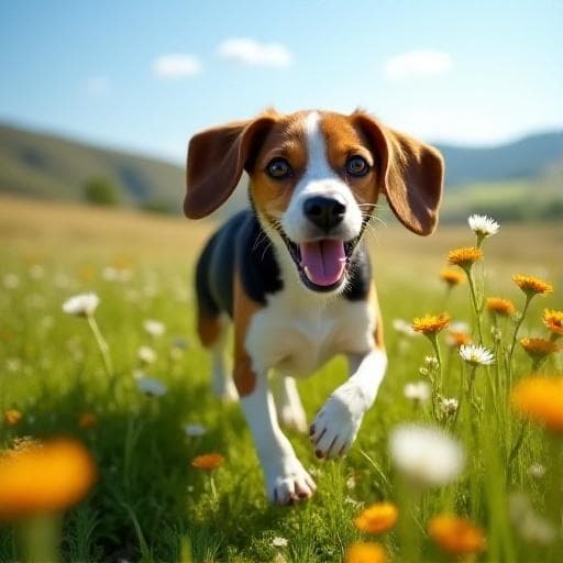 Dog named Nintja