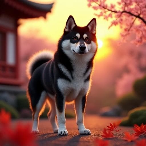 Dog named Nobu