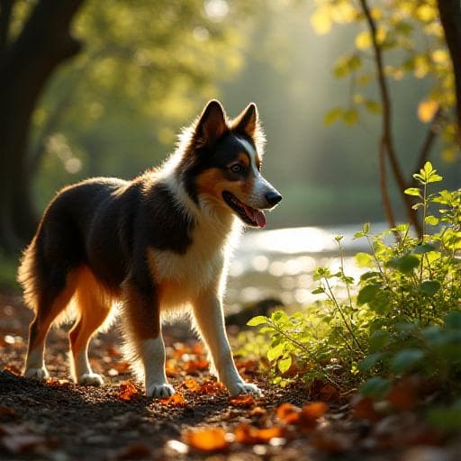 Dog named Nomad