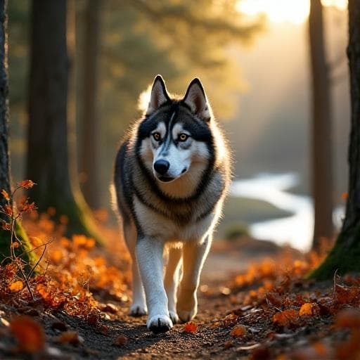 Dog named Nuka