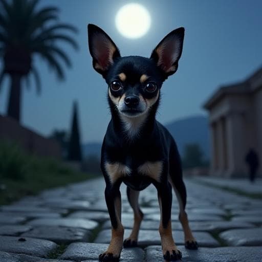 Dog named Nyxie