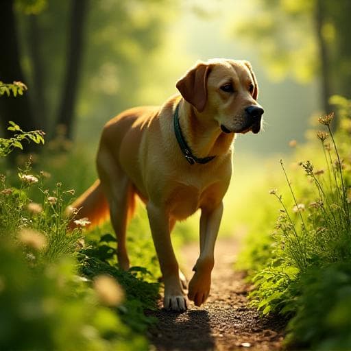 Dog named Octavie