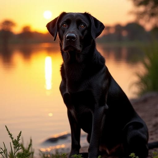 Dog named Oko