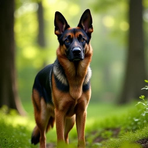 Dog named Omega