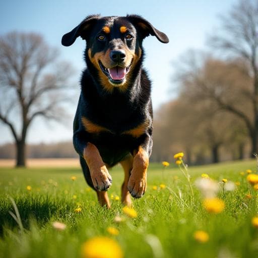 Dog named Orbo