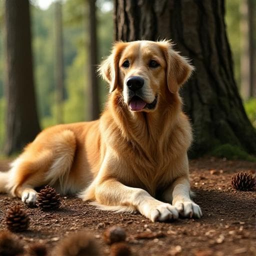 Dog named Oren