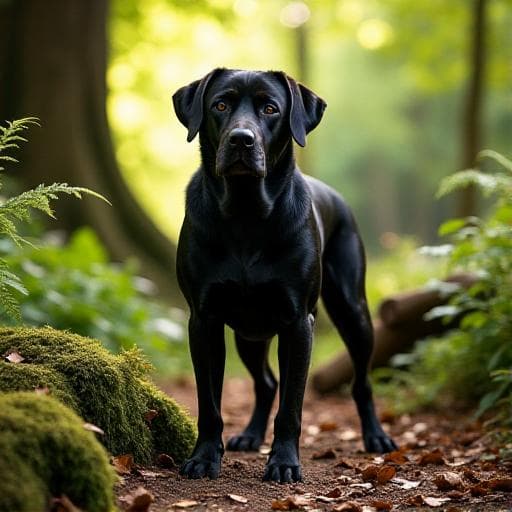 Dog named Oxana
