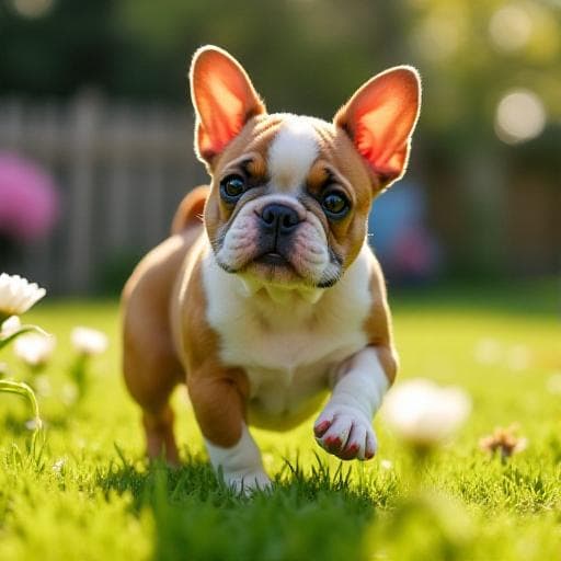 Dog named Pawffle