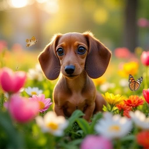 Dog named Petal
