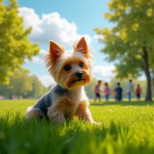 Dog named Petzi