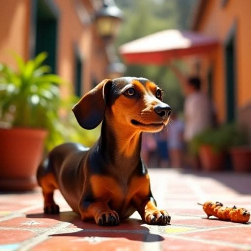 Dog named Pincho