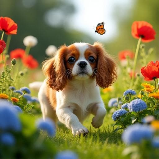 Dog named Poppy Blu