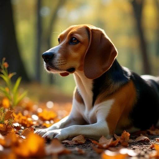 Dog named Portia