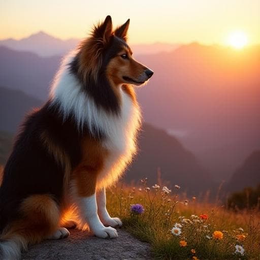 Dog named Quena