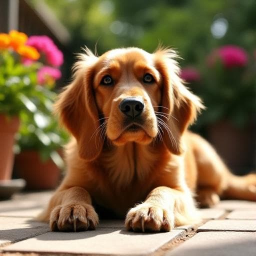 Dog named Queni