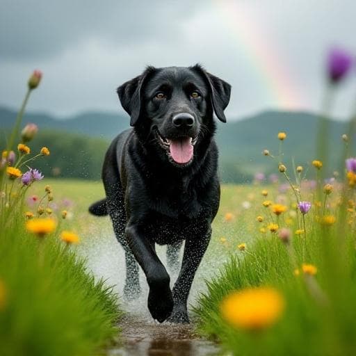 Dog named Rainey