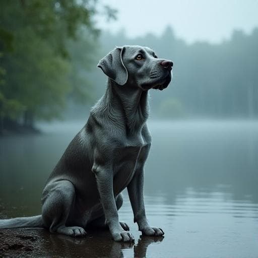Dog named Rainy