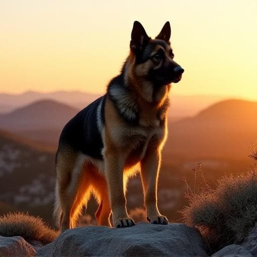 Dog named Rambo