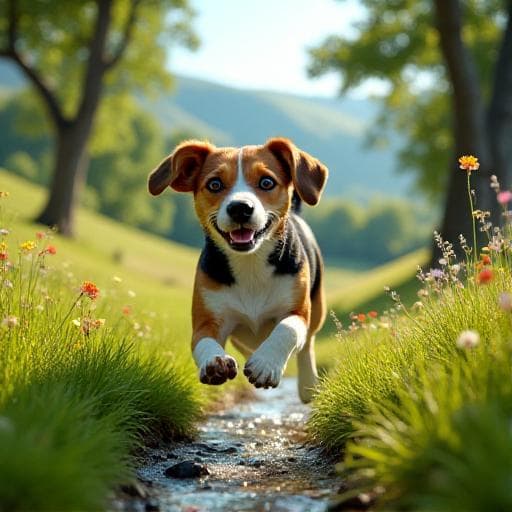 Dog named Razz