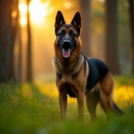 Dog named Remmington