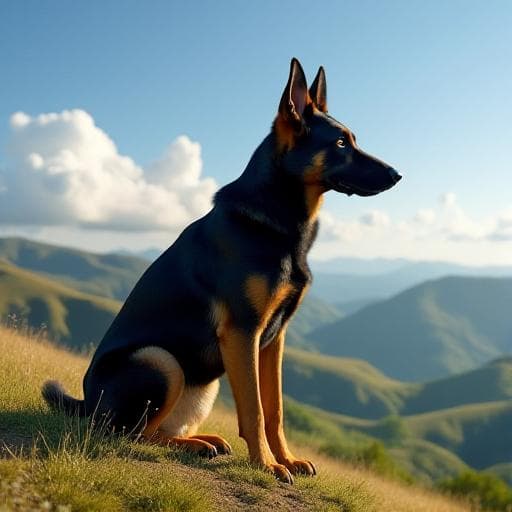 Dog named Rhett