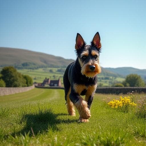 Dog named Rhys