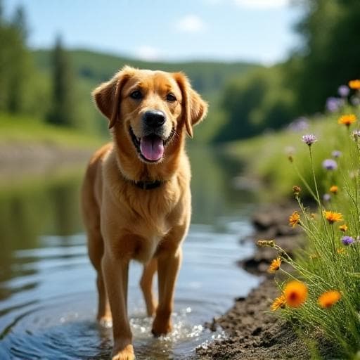 Dog named Rieno