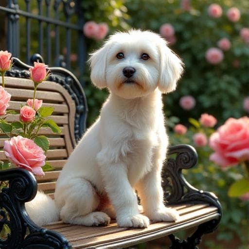 Dog named Rini