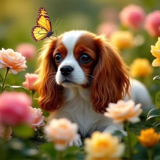 Dog named Rosette