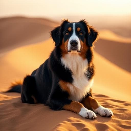 Dog named Sahara