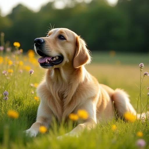 Dog named Sajan