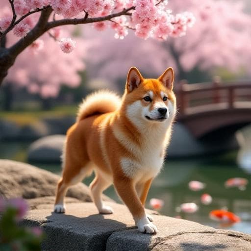 Dog named Sakura