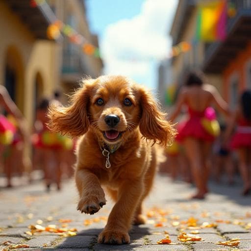 Dog named Samba