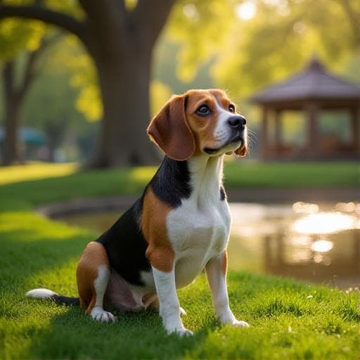 Dog named Satchmo