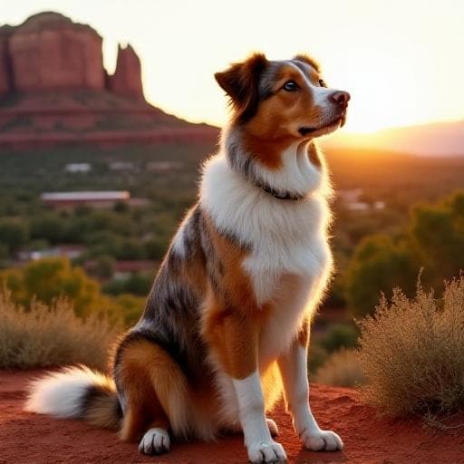 Dog named Sedona